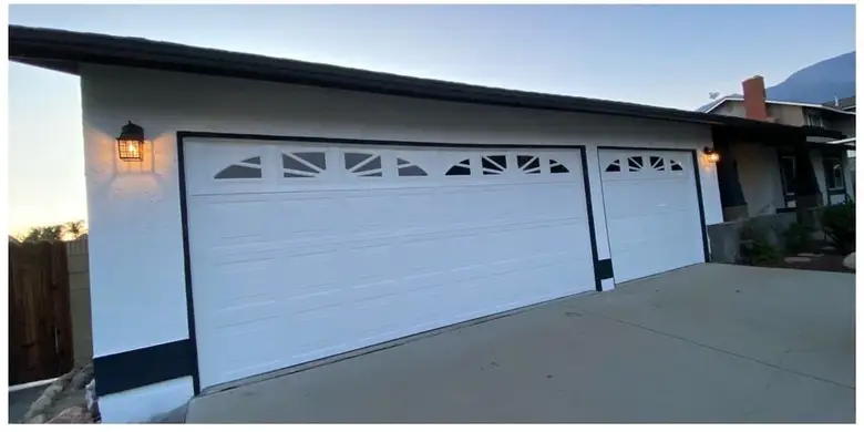 After — crisp, freshly repainted home exterior